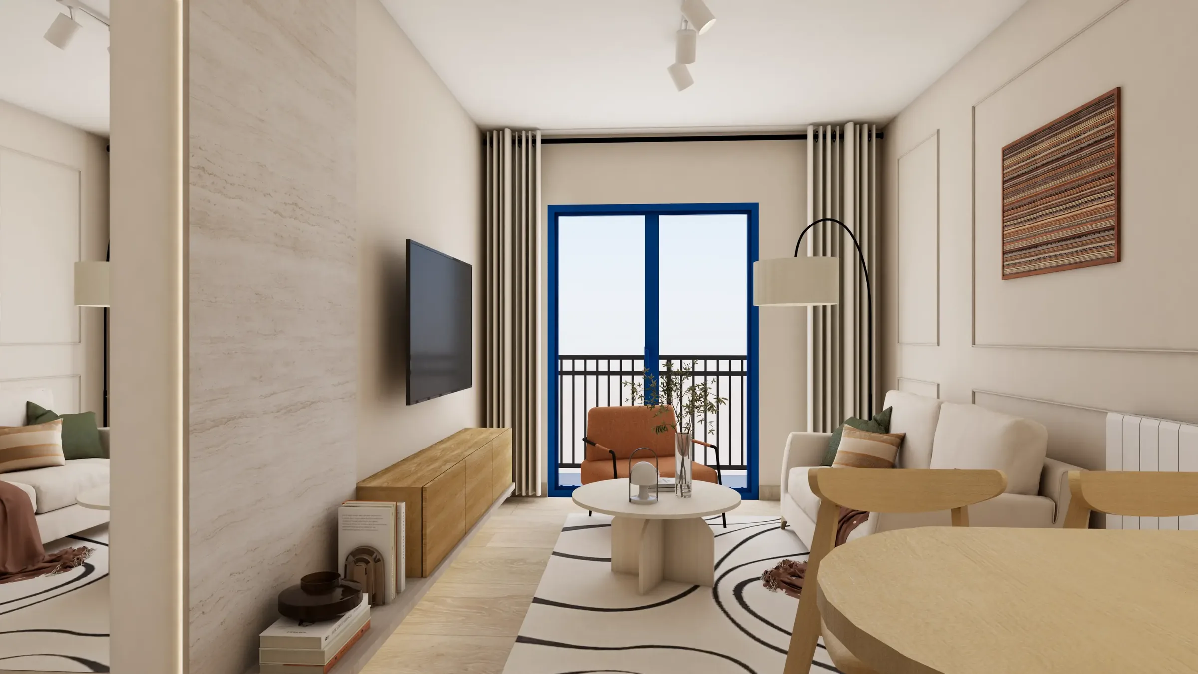 Detalle de materiales naturales — Airbnb Qoyllur