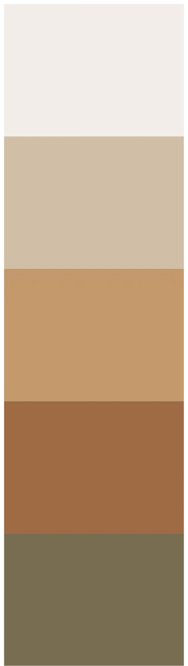 Paleta de colores — Airbnb Qoyllur