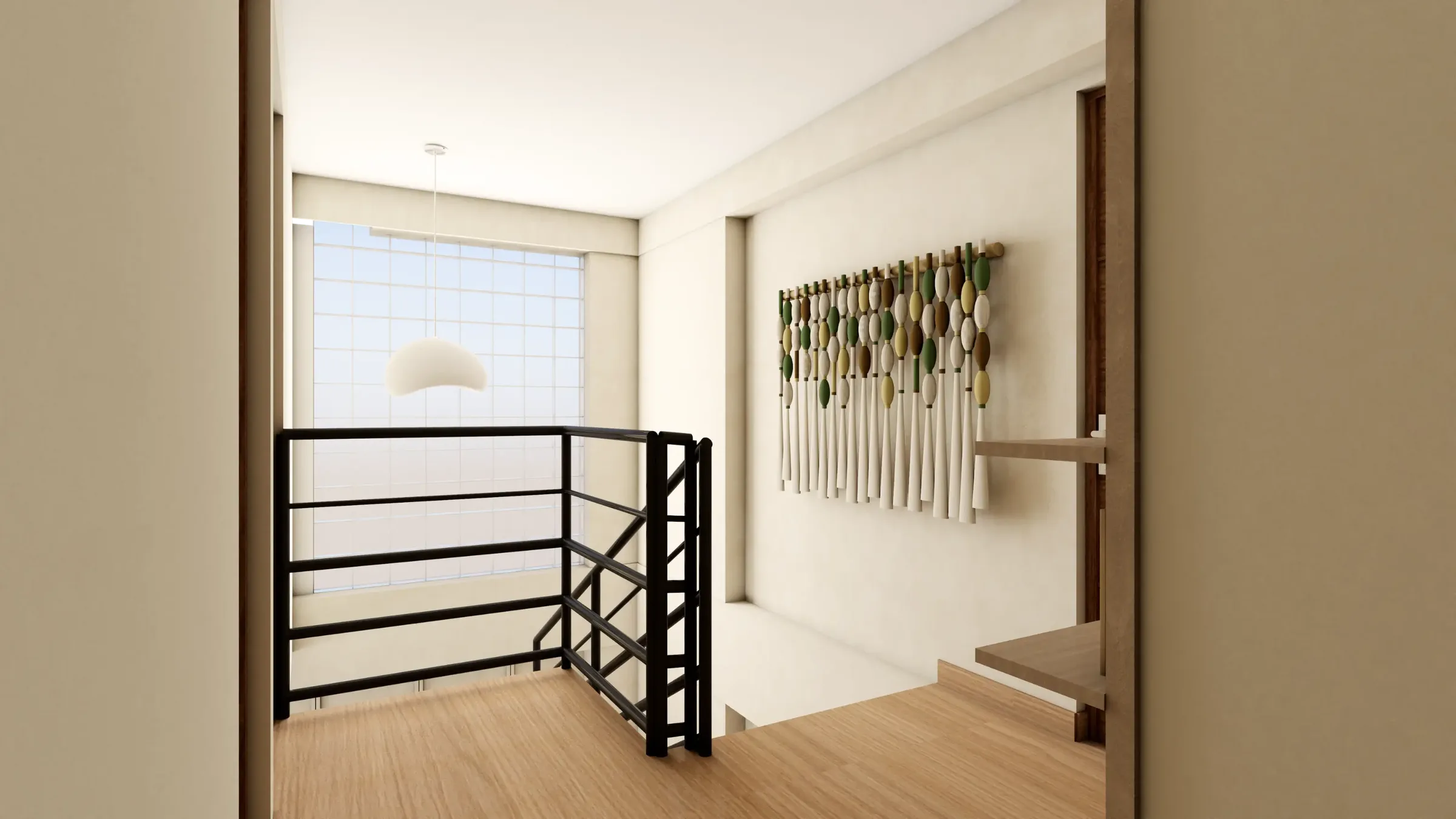 Detalle decorativo natural — Duplex Huancaro