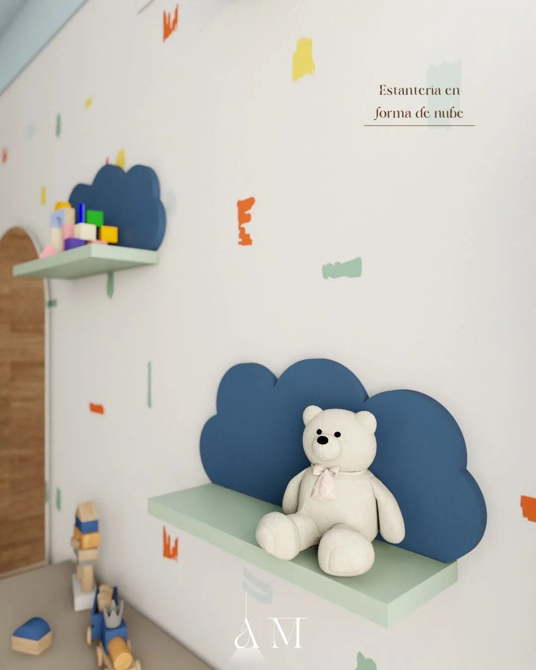 Detalle decorativo infantil — Toddler Room